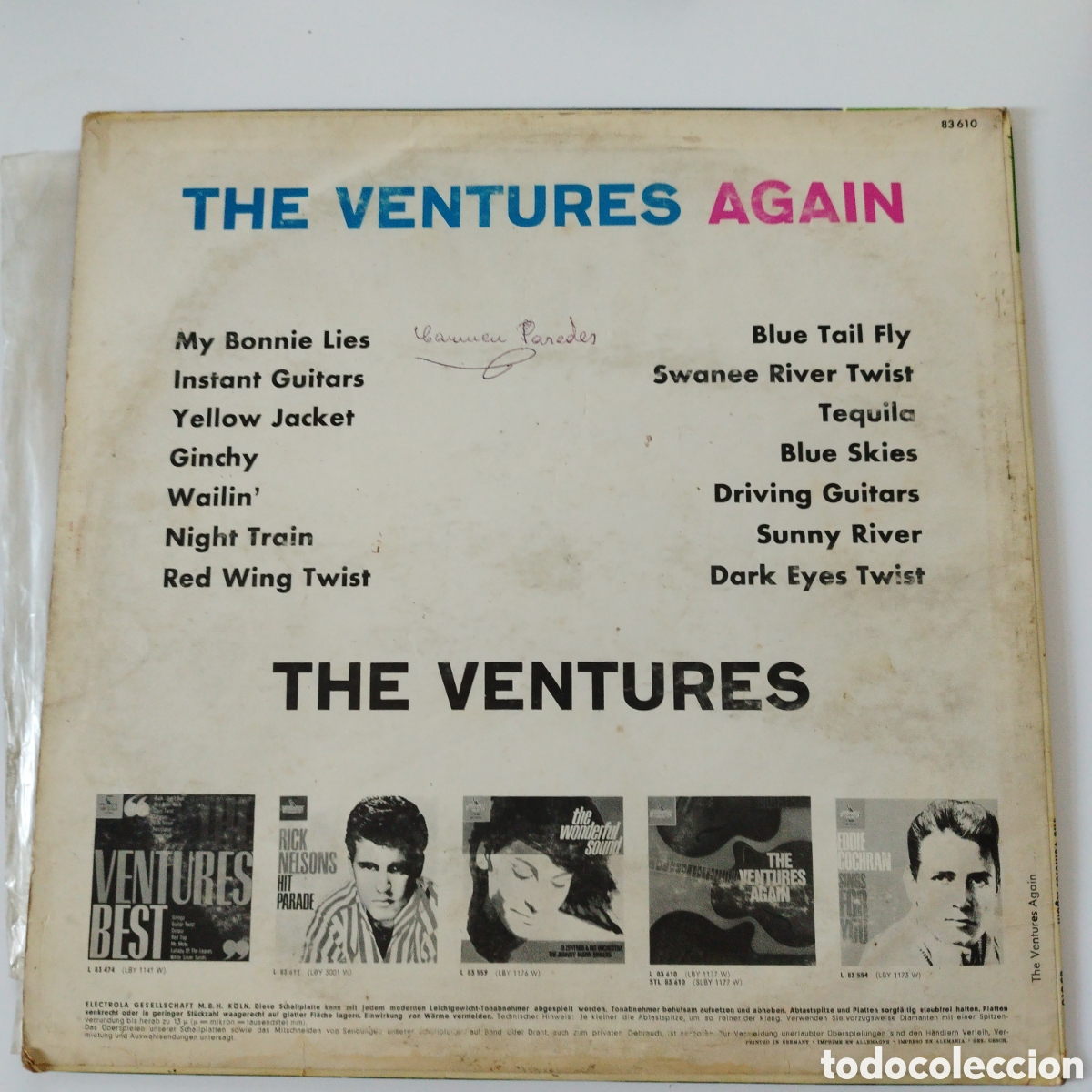 Discos de vinilo: VINILO LP / THE VENTURES / AGAIN / LIBERTY - Foto 2