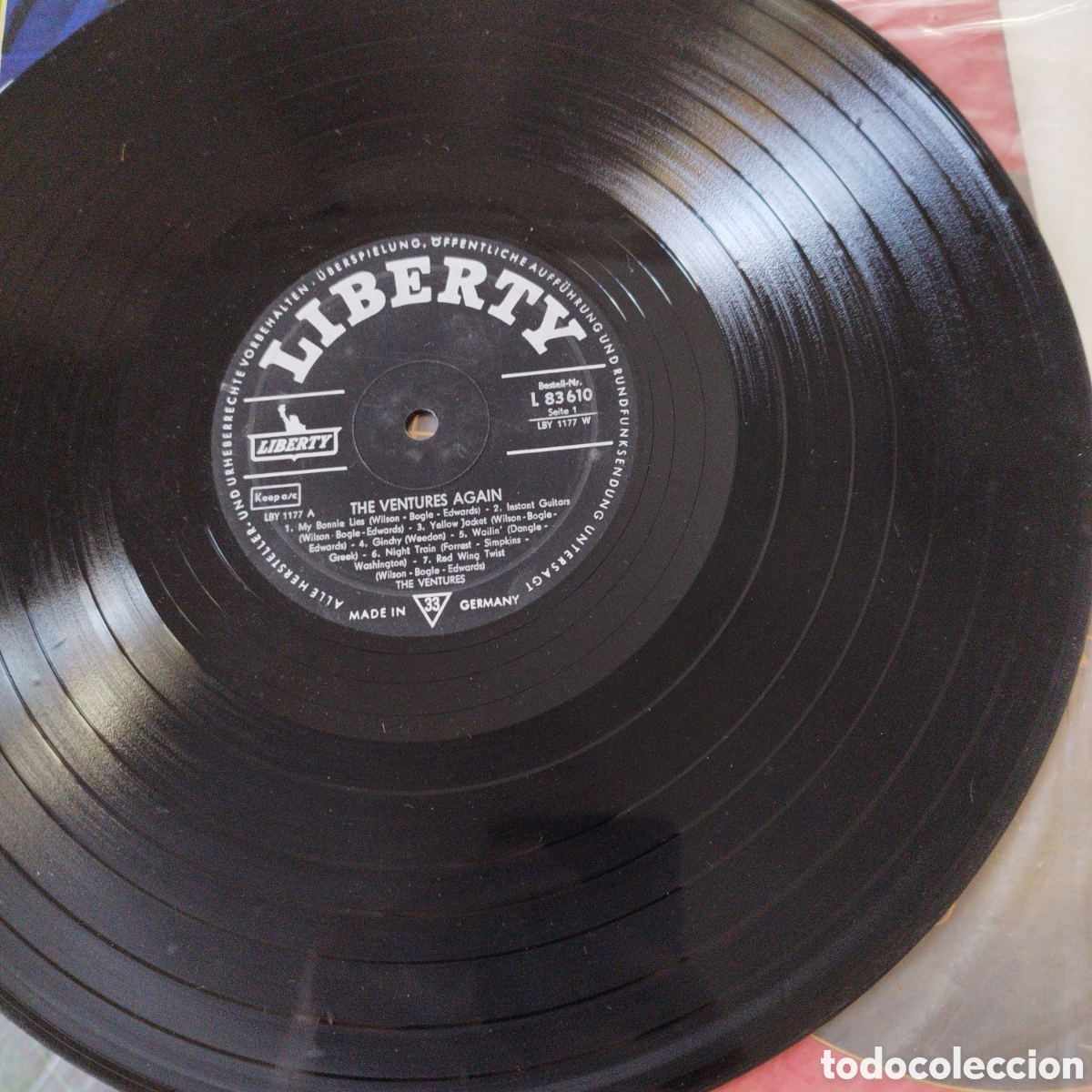 Discos de vinilo: VINILO LP / THE VENTURES / AGAIN / LIBERTY - Foto 3