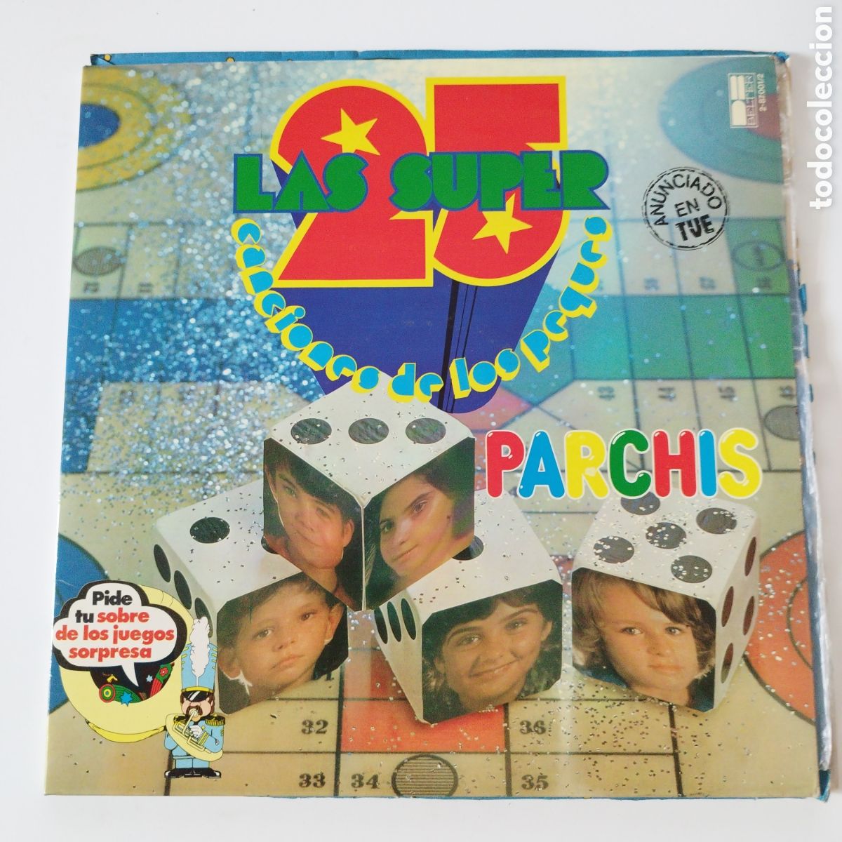 Discos de vinilo: VINILO LP / LAS SUPER 25 CANCIONES DE LOS PEQUES / DOBLE / ESPA&Ntilde;A / 1979 / COMPLETO