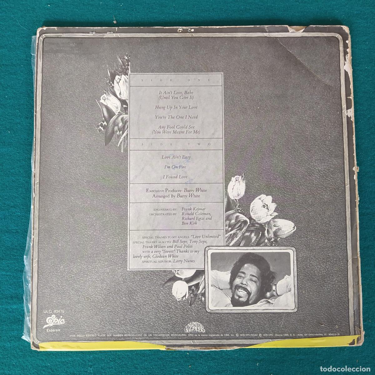Discos de vinilo: Barry White &ndash; The Message Is Love - Foto 2