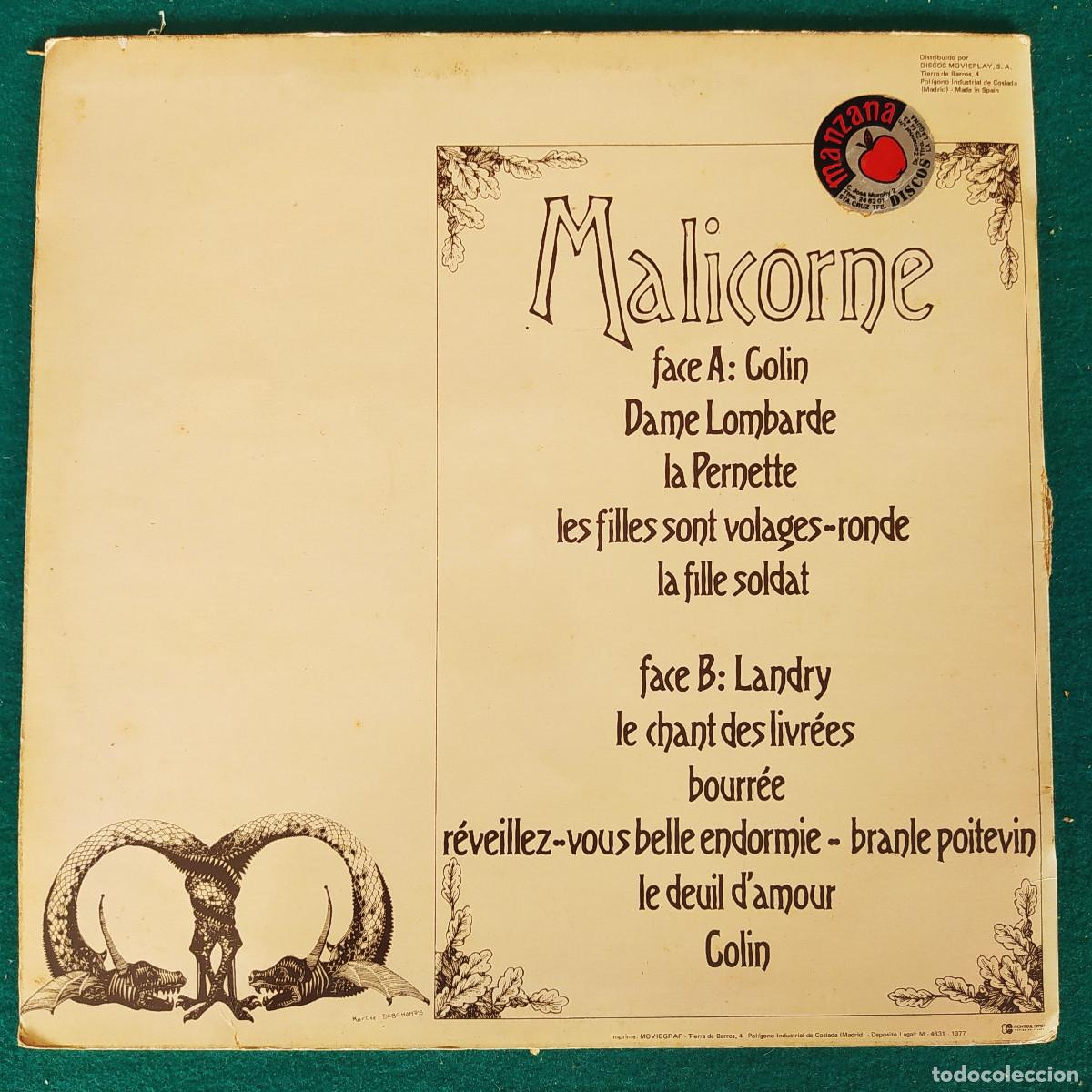 Discos de vinilo: Malicorne &ndash; Malicorne - Foto 2
