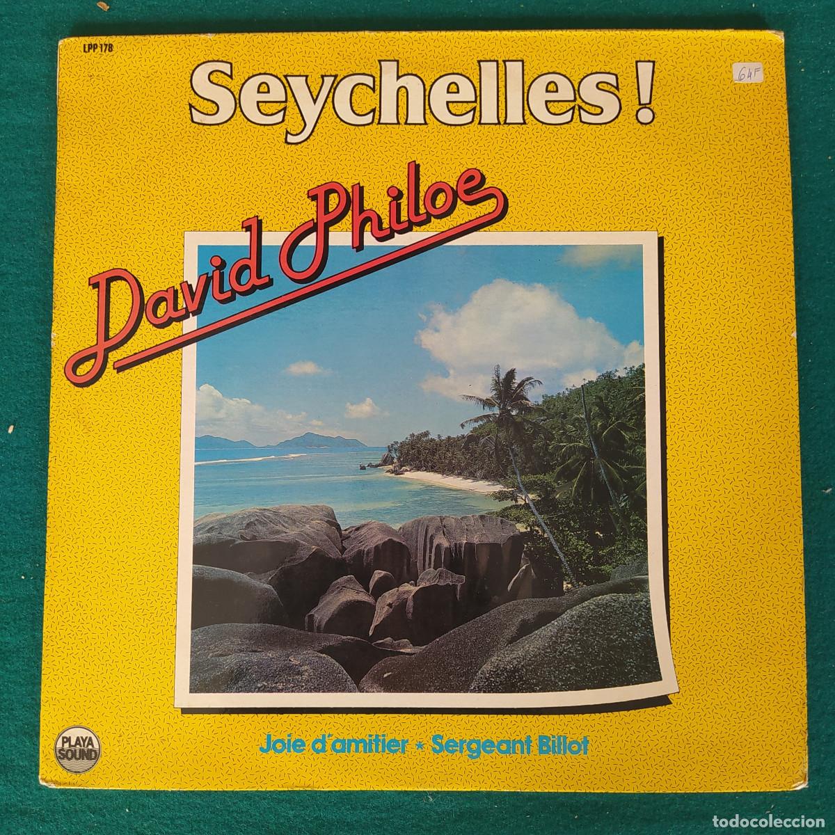 Discos de vinilo: LP SEYCHELLES DAVID PHILOE PLAYA SOUND - Foto 1