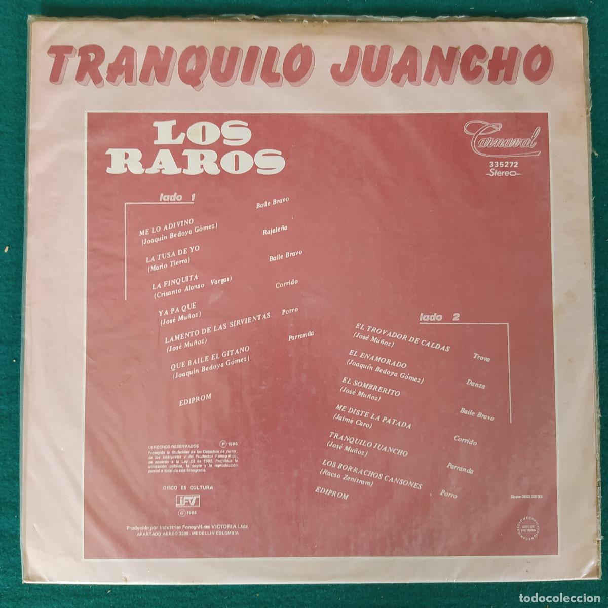 Discos de vinilo: Los Raros &ndash; Tranquilo Juancho - Foto 2