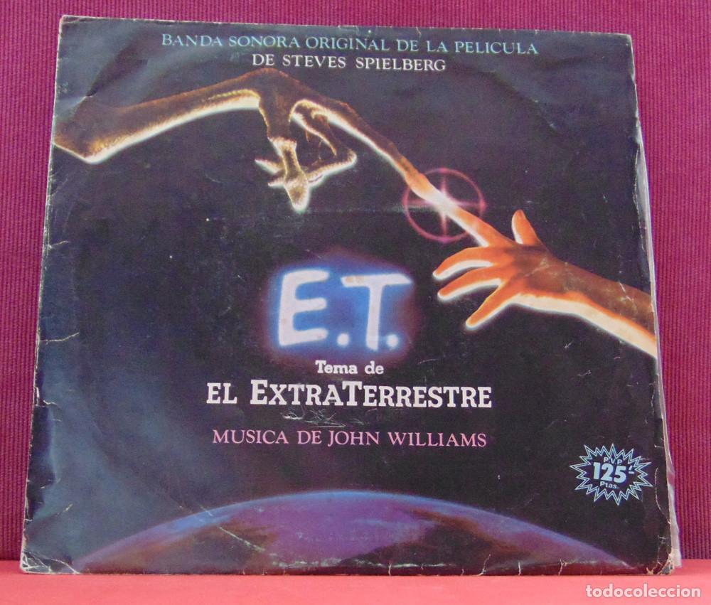Discos de vinilo: John Williams &ndash; E.T. The Extra-Terrestrial - SINGLE 1982 - Foto 1