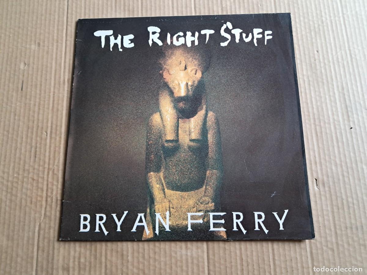 Discos de vinilo: BRYAN FERRY - THE RIGHT STUFF MAXI SINGLE 1987 EDICION ESPA&Ntilde;OLA - Foto 1