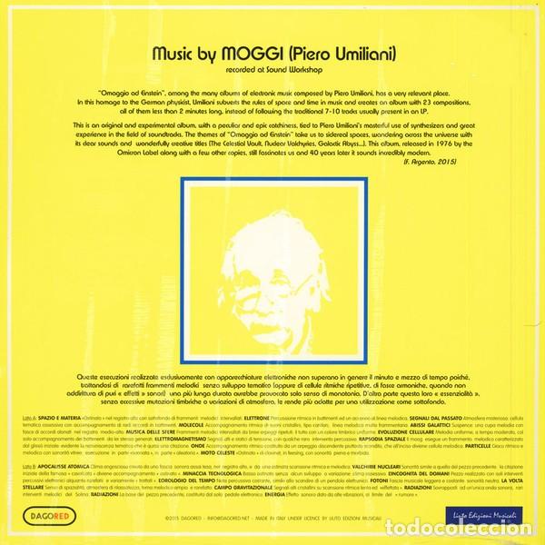 Discos de vinilo: Moggi &ndash; Omaggio Ad Einstein - LP - 2015 - Dagored &ndash; RED303 - Foto 2