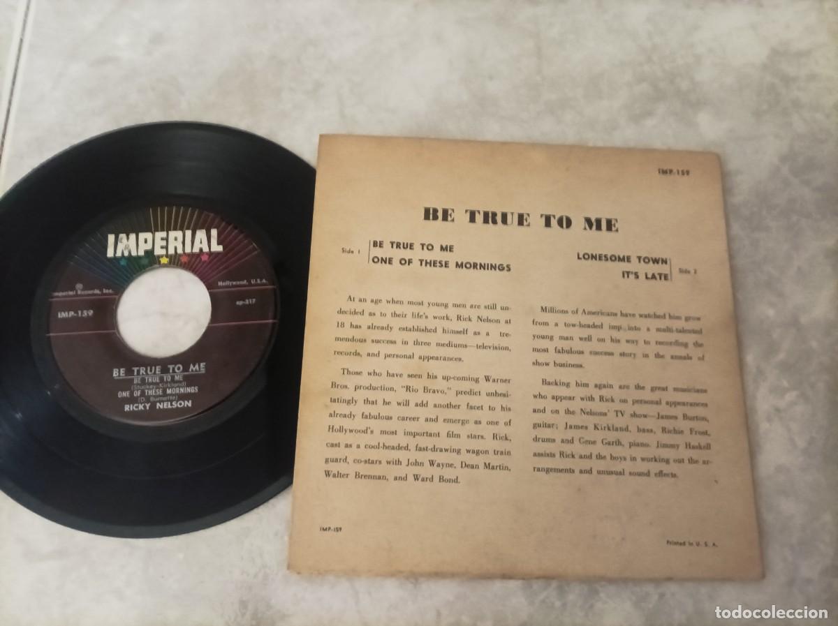 Discos de vinilo: Ricky Nelson ep americano - Foto 2