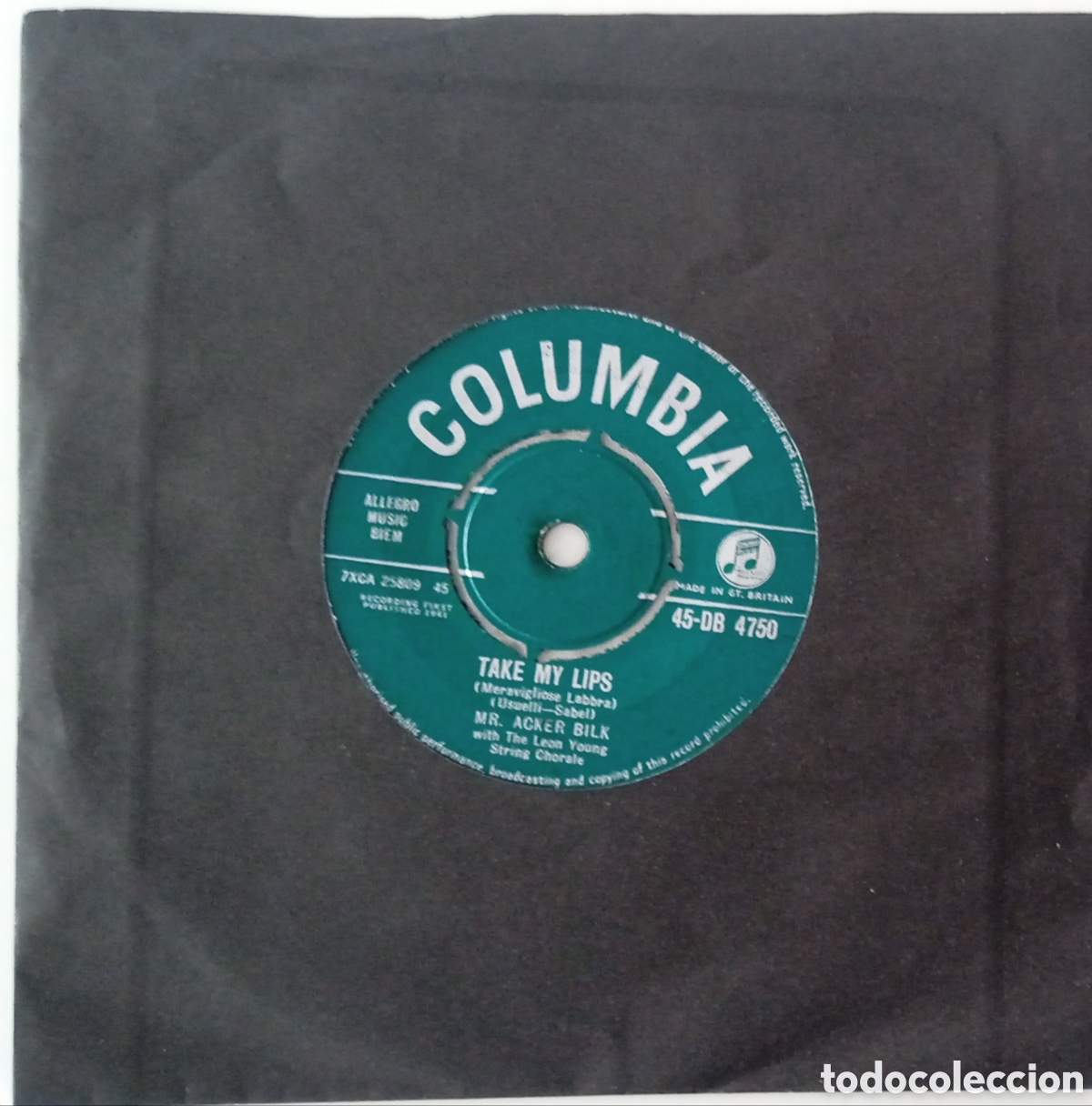Discos de vinilo: MR. ACKER BILK - Stranger on the shore (1961) disco vinilo - Foto 3