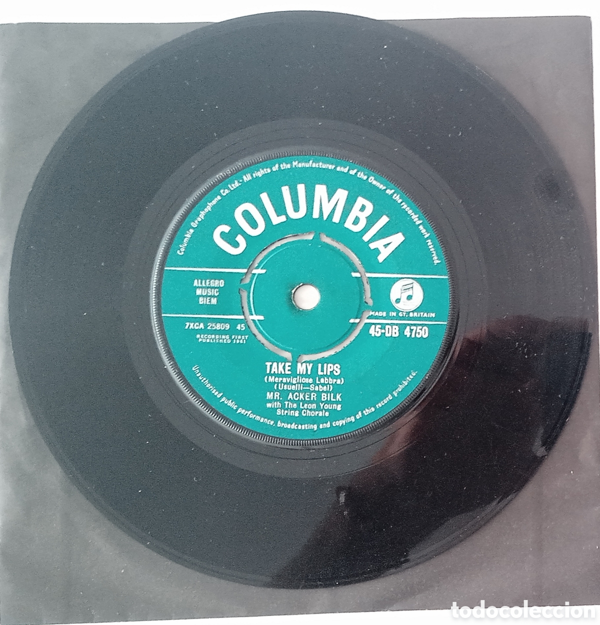 Discos de vinilo: MR. ACKER BILK - Stranger on the shore (1961) disco vinilo - Foto 1