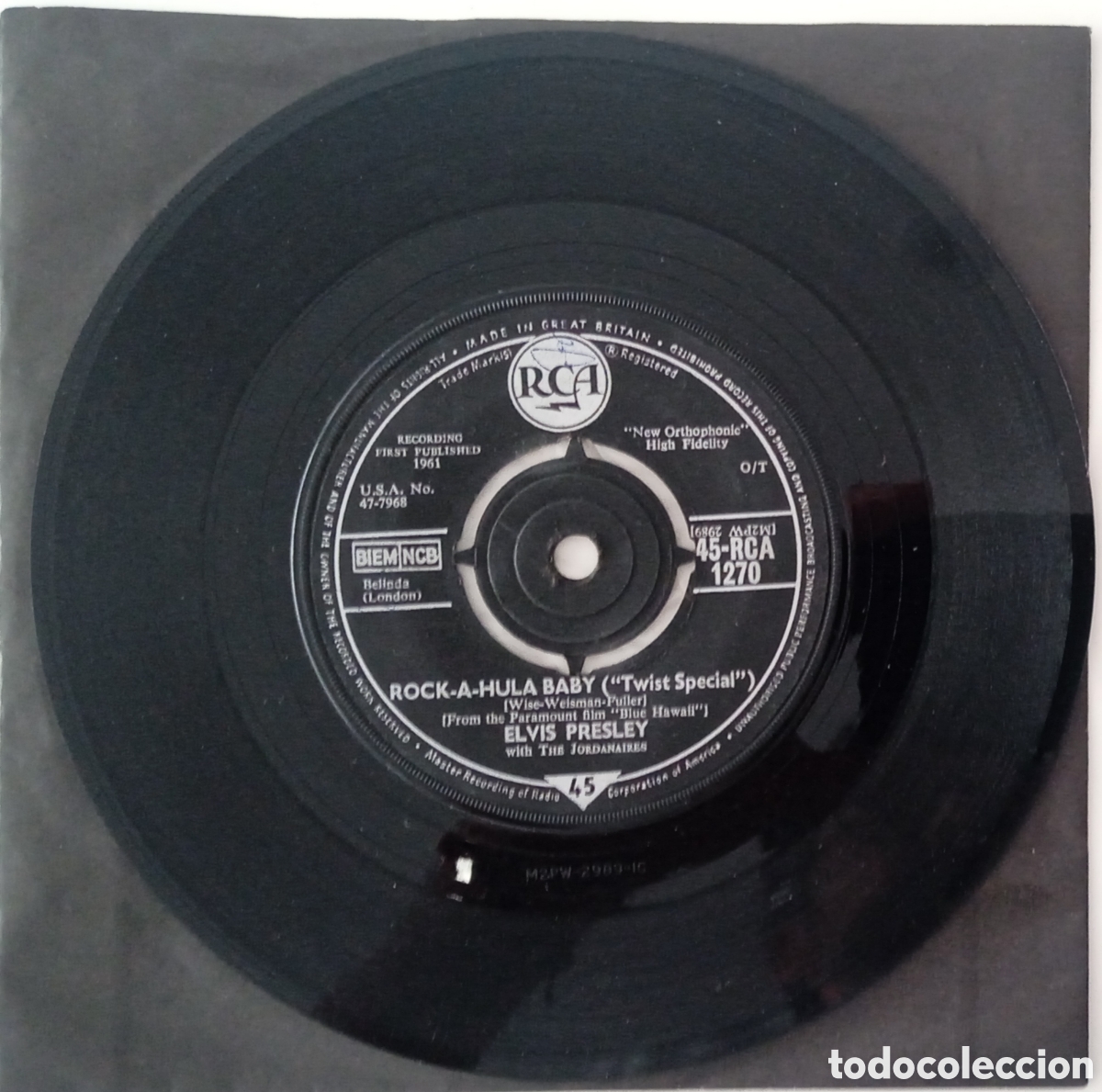 Discos de vinilo: P. J. PROBY - Somewhere (1964) disco vinilo - Foto 2