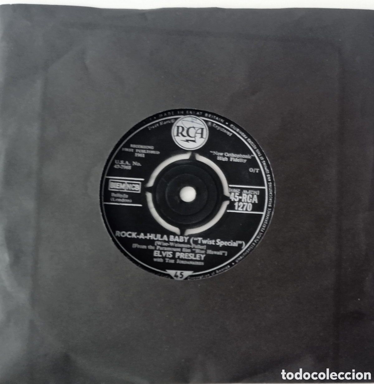 Discos de vinilo: P. J. PROBY - Somewhere (1964) disco vinilo - Foto 3