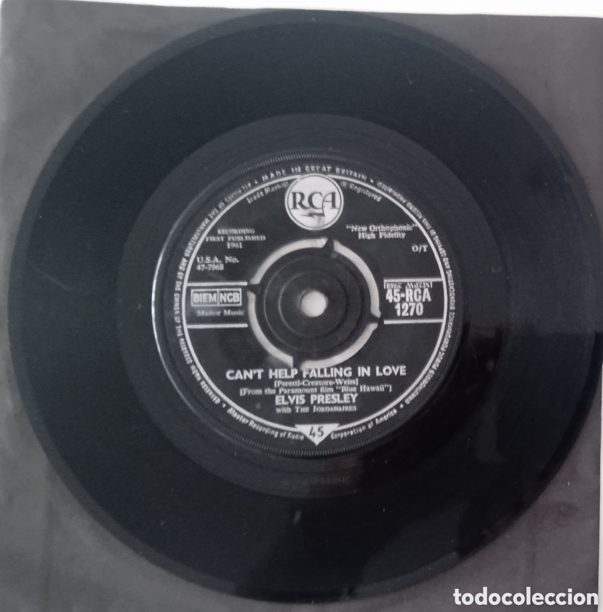 Discos de vinilo: P. J. PROBY - Somewhere (1964) disco vinilo - Foto 1