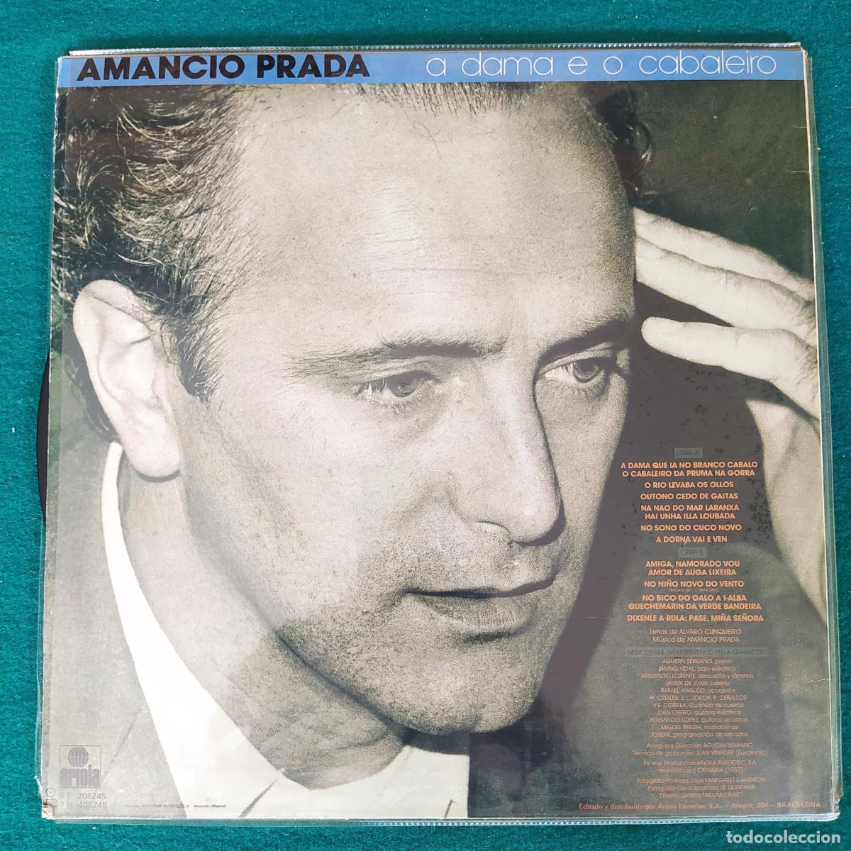 Discos de vinilo: Amancio Prada &ndash; A Dama E O Cabaleiro - Foto 2