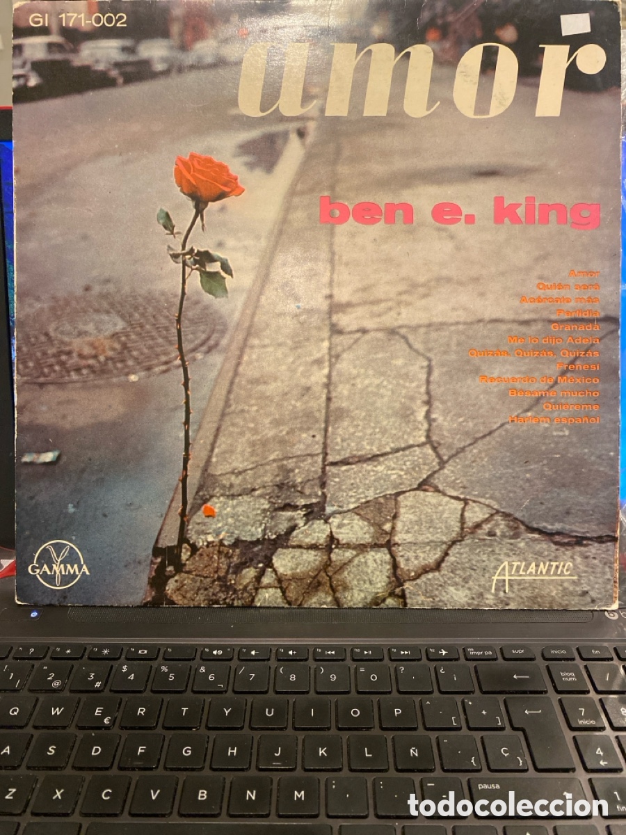 Discos de vinilo: BEN E. KING - AMOR LP MEXICO RARO - Foto 1