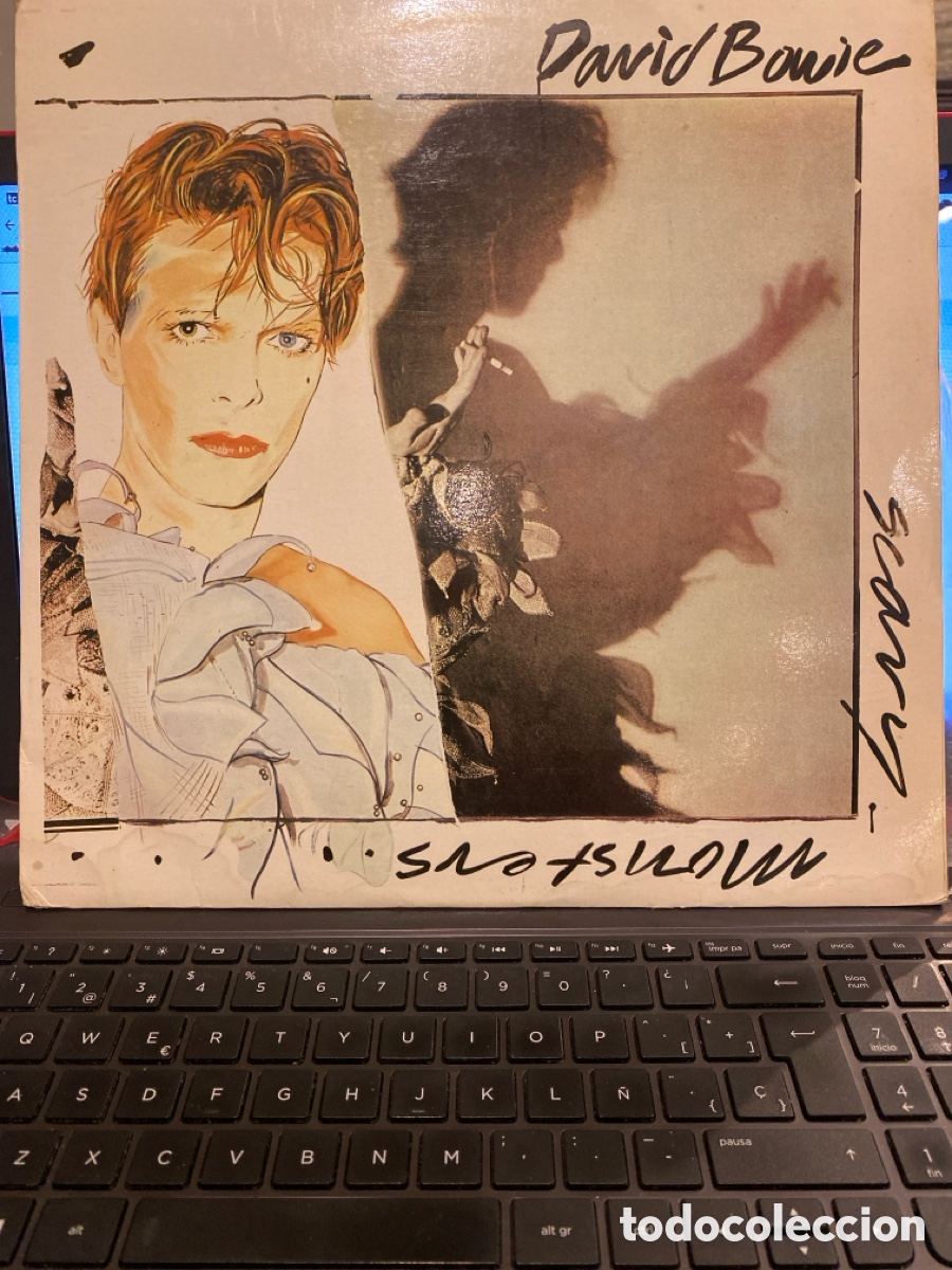 Discos de vinilo: DAVID BOWIE - SCARY MONSTERS LP SPAIN 1980 - Foto 1
