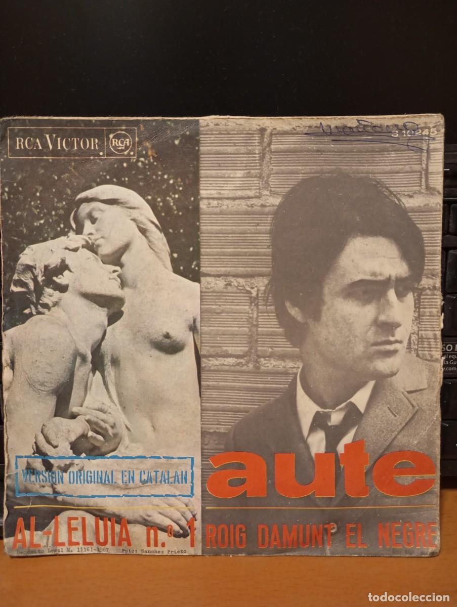 Discos de vinilo: Aute (Al-leluia versi&oacute;n original en catal&aacute;n) - Foto 2