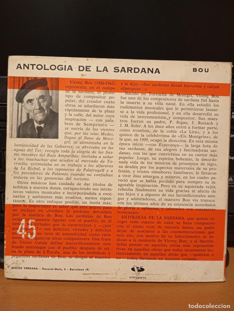 Discos de vinilo: Antolog&iacute;a de la sardana - Foto 2