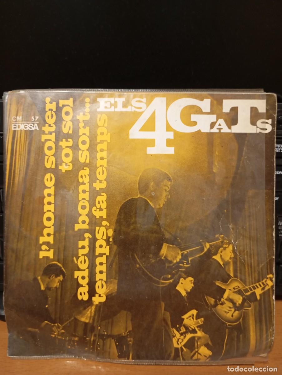 Discos de vinilo: Els 4 gats &rdquo;lhome solter...&rdquo; - Foto 1