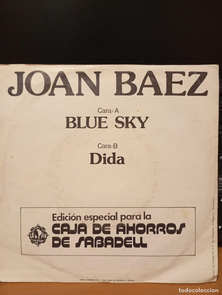 Discos de vinilo: Joan Baez &rdquo;Blue Sky&rdquo; - Foto 2