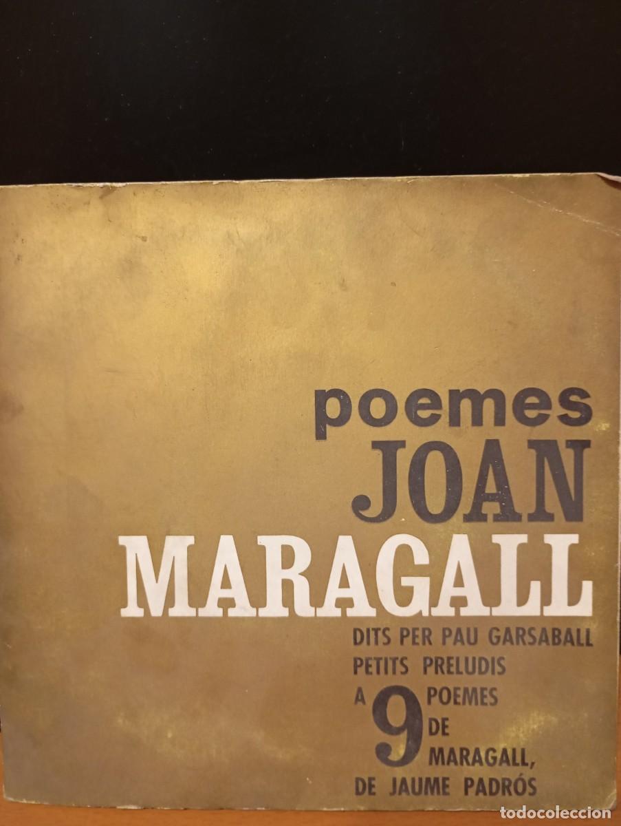 Discos de vinilo: Joan Maragall &rdquo;Poemes&rdquo; - Foto 1