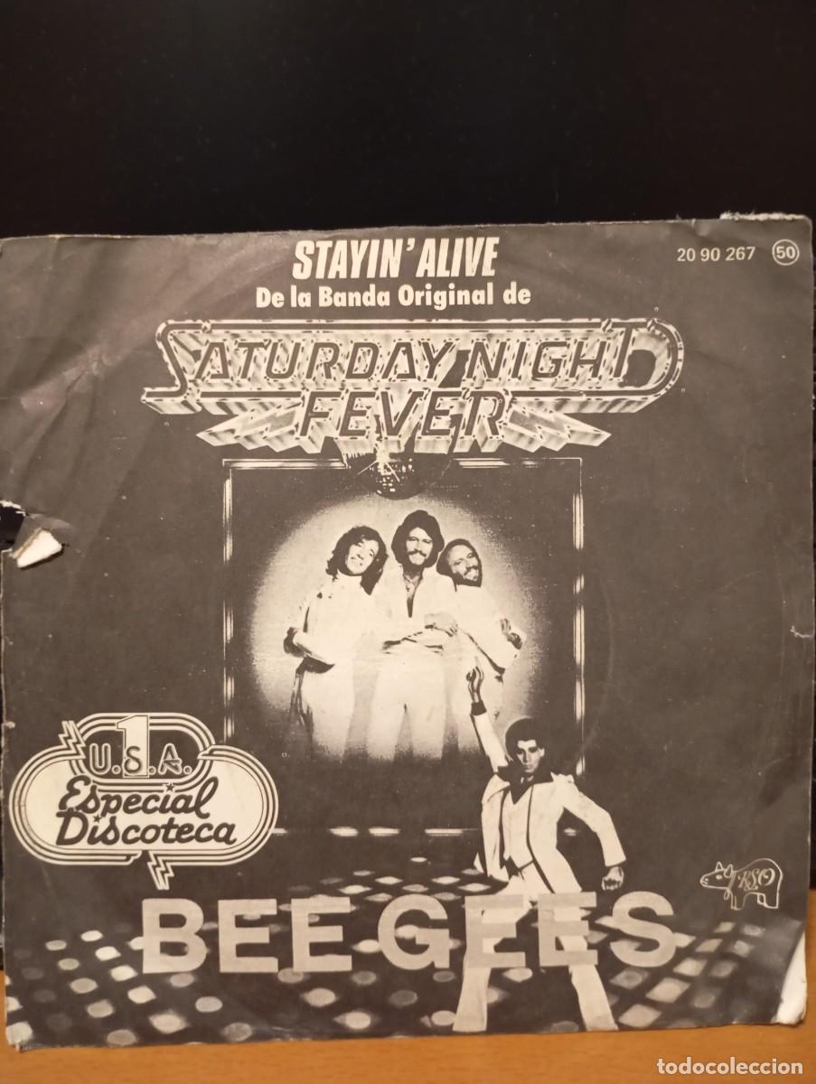 Discos de vinilo: Bee Gees &rdquo;Saturday night fever&rdquo; - Foto 1