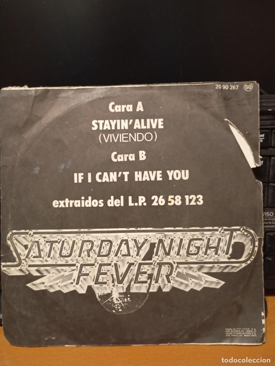 Discos de vinilo: Bee Gees &rdquo;Saturday night fever&rdquo; - Foto 2
