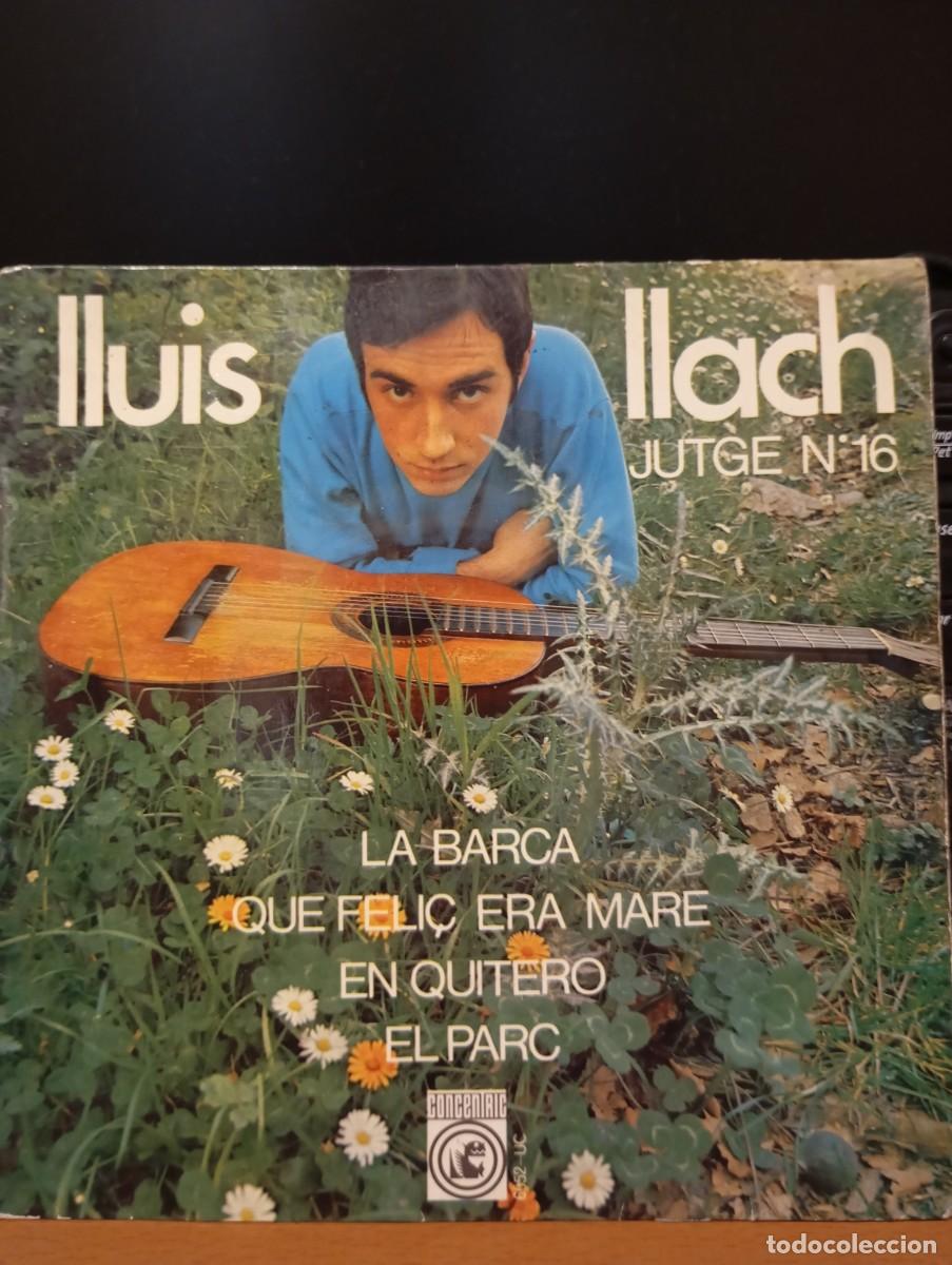 Discos de vinilo: Llu&iacute;s Llach &rdquo;jutge n&deg;16&rdquo; - Foto 1
