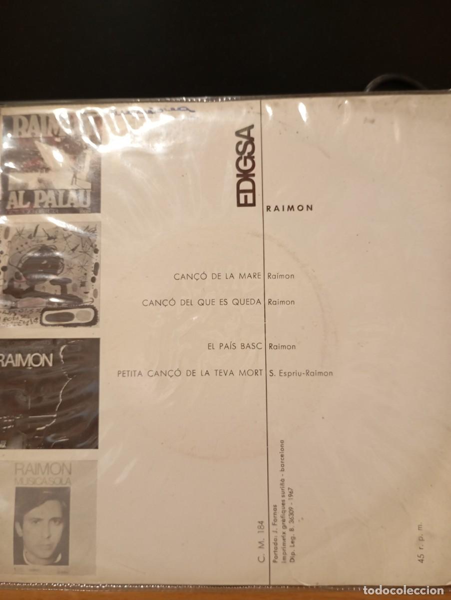 Discos de vinilo: Raimon &rdquo;el Pais Vasc...&rdquo; - Foto 2