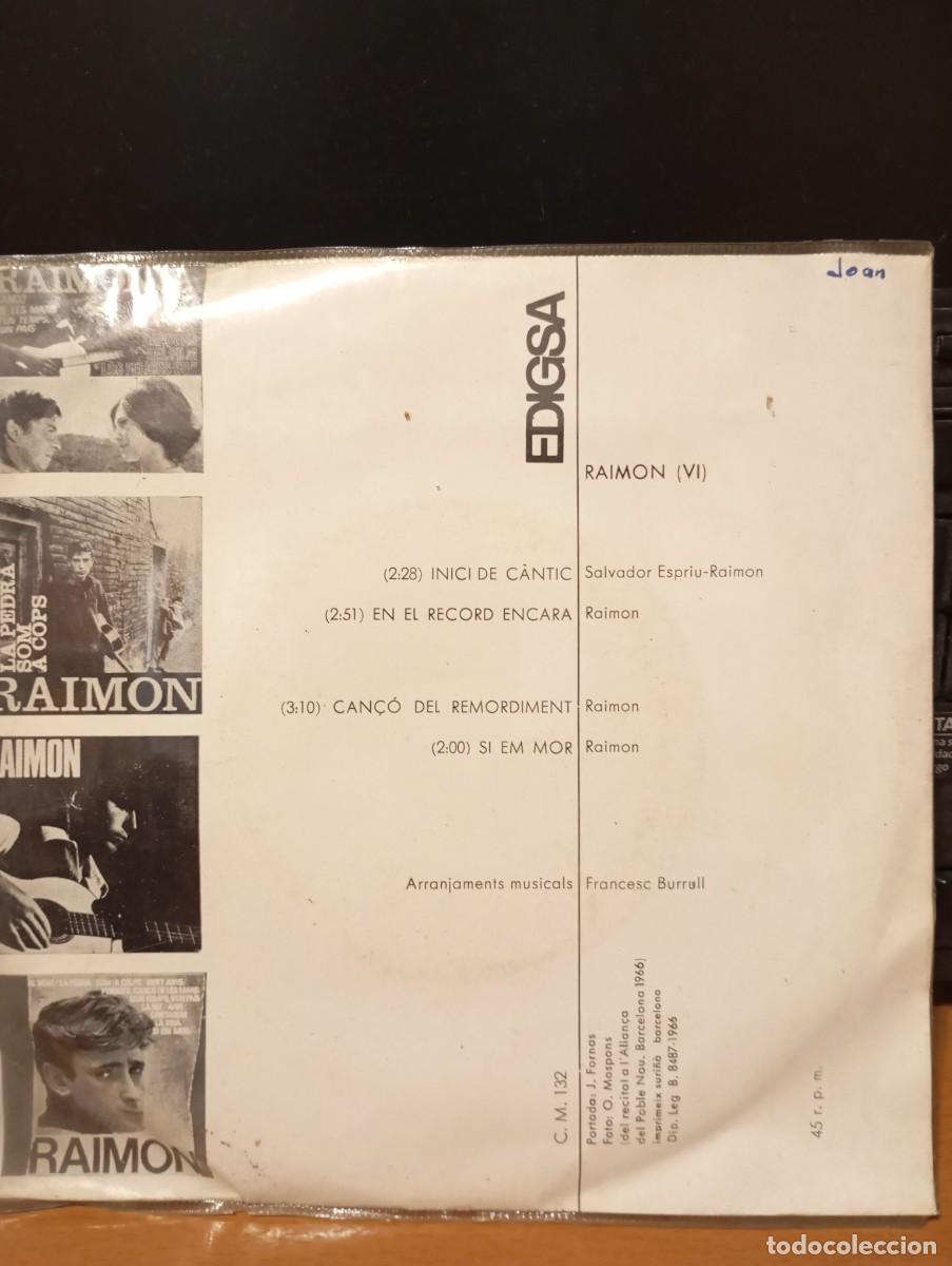 Discos de vinilo: Raimon &rdquo;inici de c&agrave;ntic...&rdquo; - Foto 2