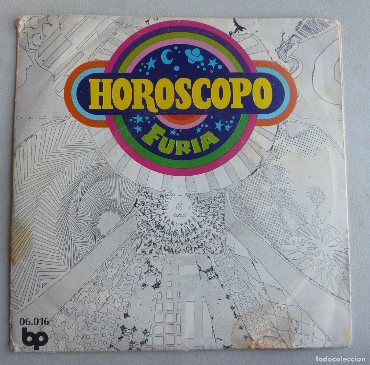 Discos de vinilo: FURIA / HOROSCOPO / 1972 / SINGLE - Foto 1