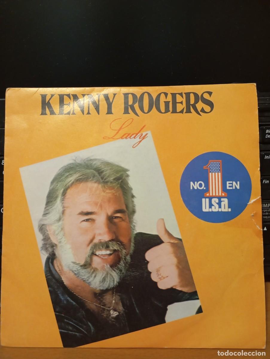 Discos de vinilo: Kenny Rogers &rdquo;Lady...&rdquo; - Foto 1