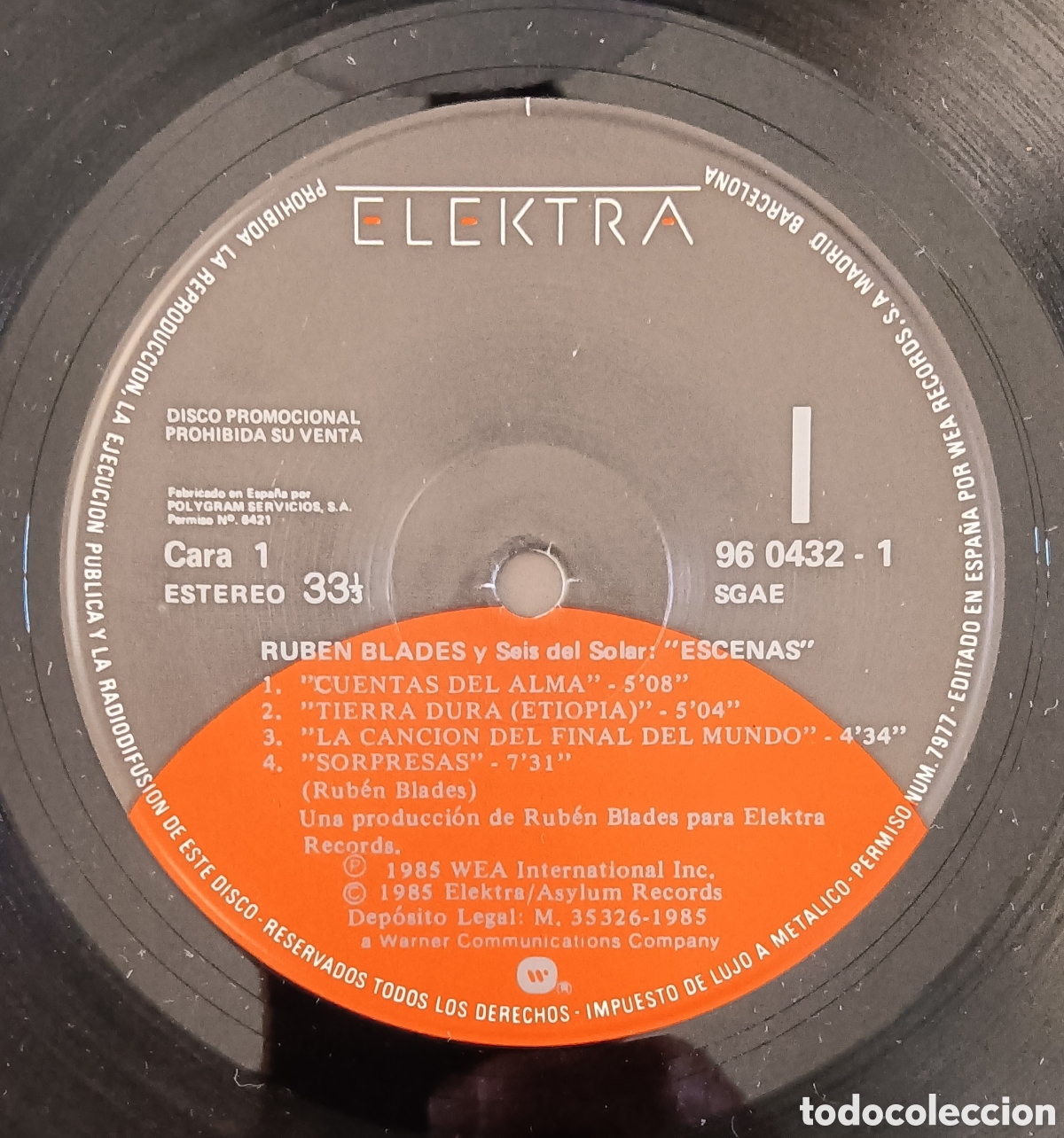 Discos de vinilo: Rub&eacute;n Blades, 1985 - Escenas - Foto 5