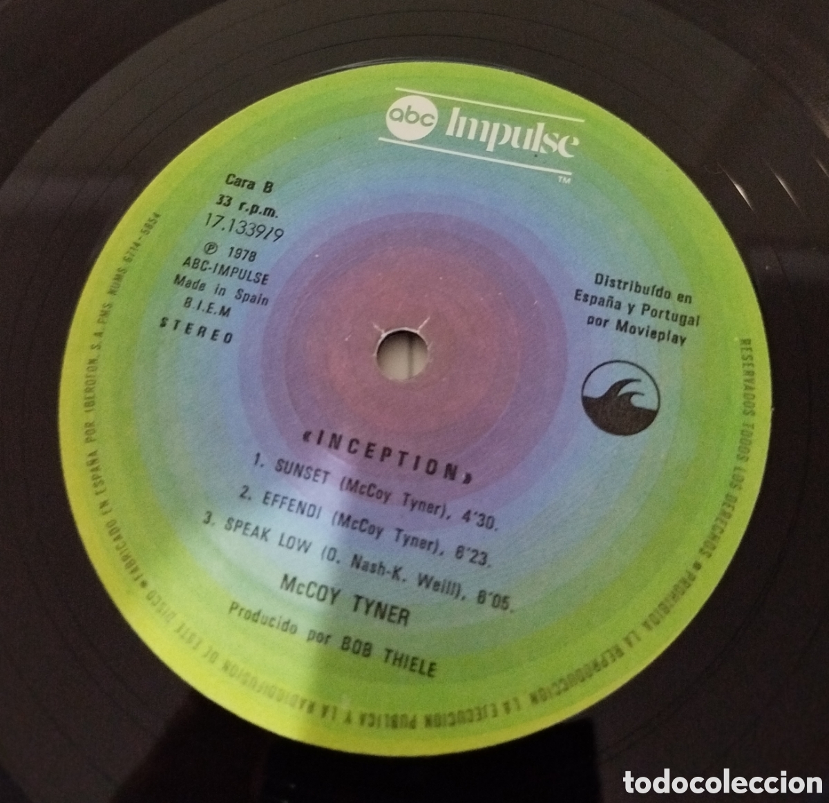 Discos de vinilo: Mccoy tyner trio - Inception - Foto 3