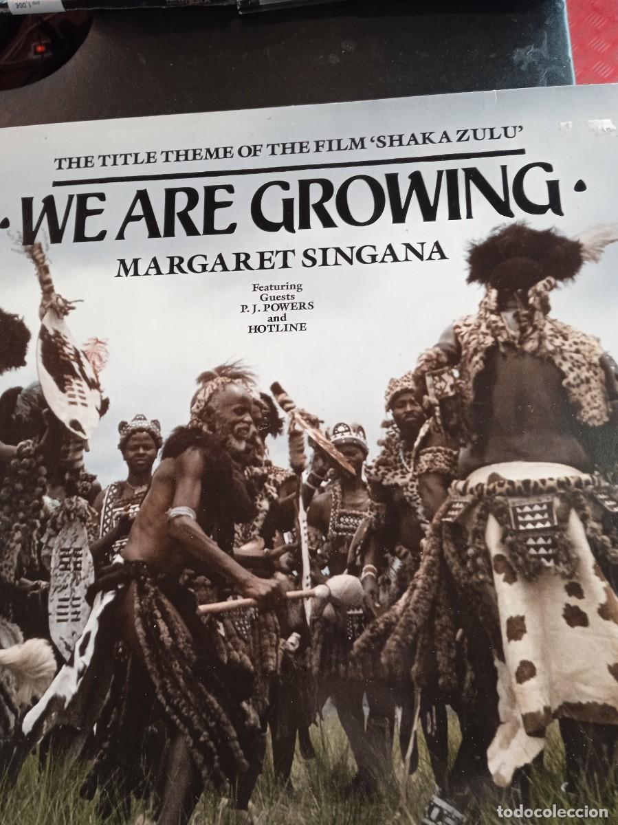 Disques de vinyle: MARGARET SINGANA- WE ARE GROWING. LP