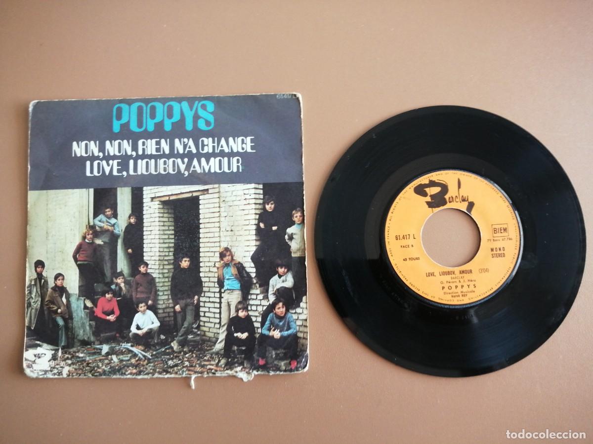 Discos de vinilo: SINGLE- POPPYS (2 CANCIONES) - Foto 1