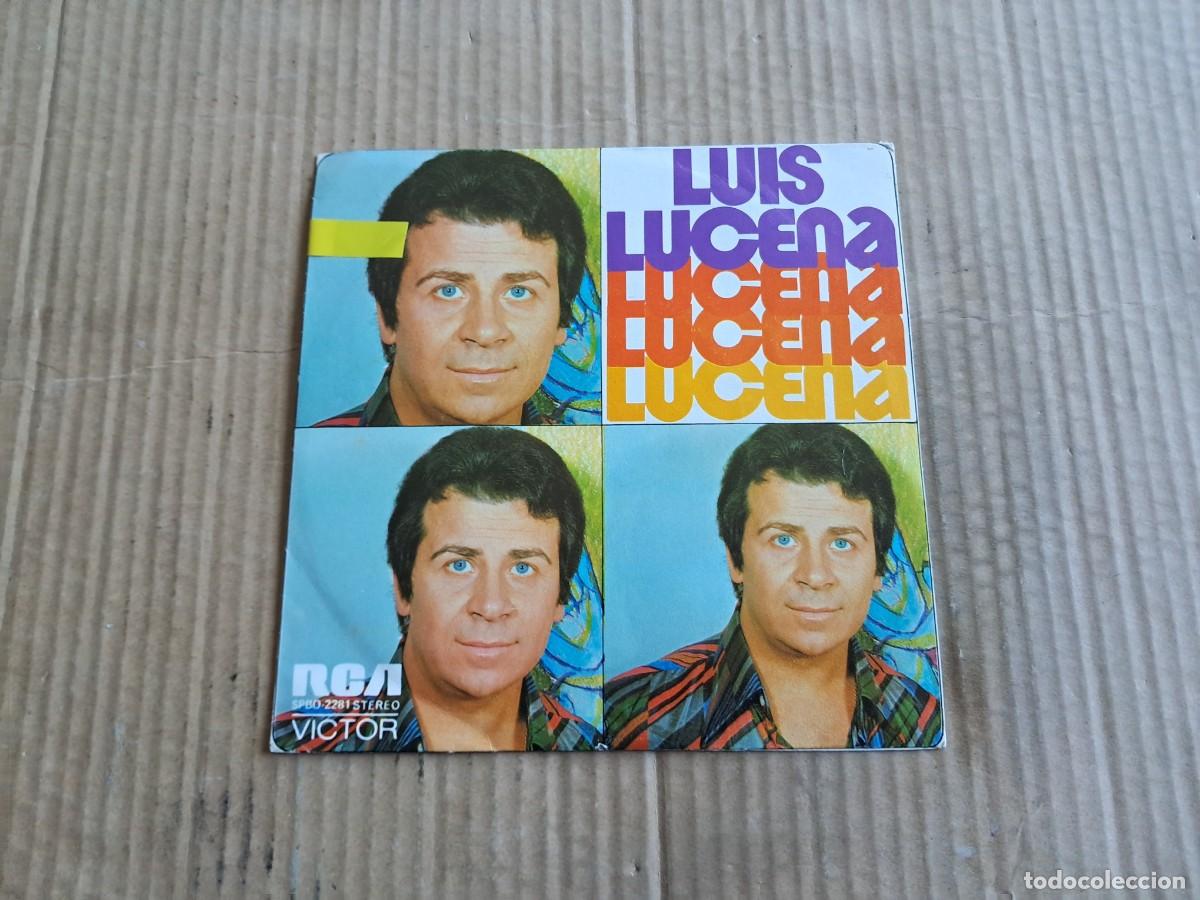 Discos de vinilo: LUIS LUCENA - EL CASCABEL SINGLE 1974 - Foto 1
