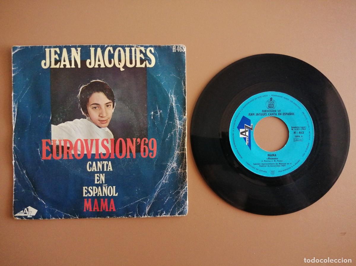 Discos de vinilo: SINGLE- JEAN JACQUES (EUROVISI&Oacute;N 69) - Foto 1