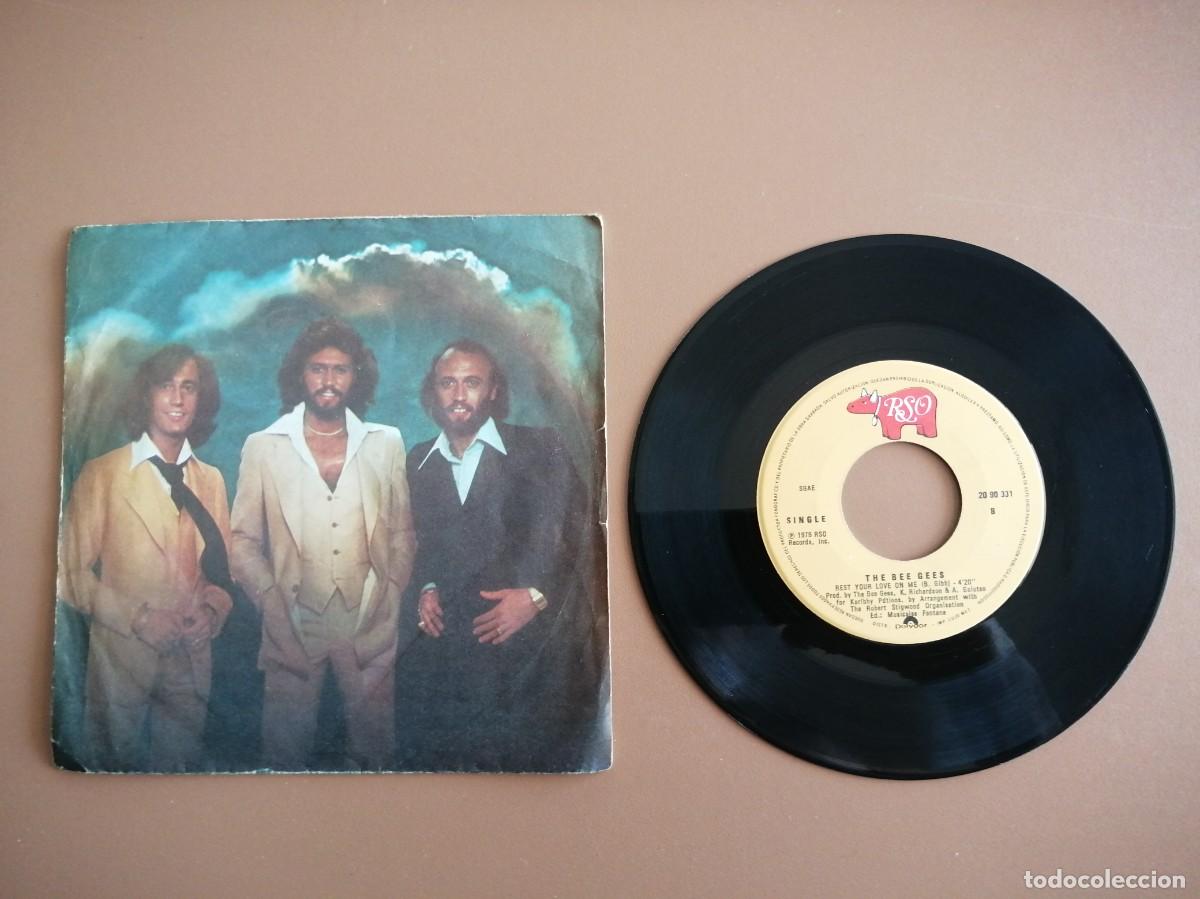 Discos de vinilo: SINGLE- BEE GEES (DEMASIADO CIELO) - Foto 1
