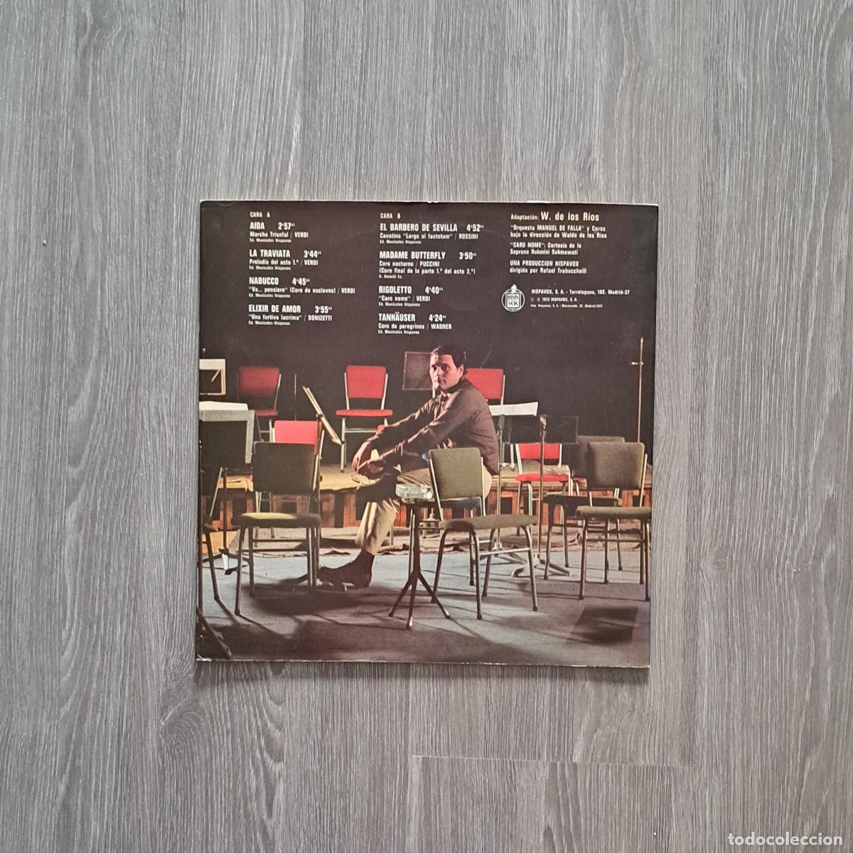 Discos de vinilo: LP vinilo Waldo de los Rios - Operas - Foto 3