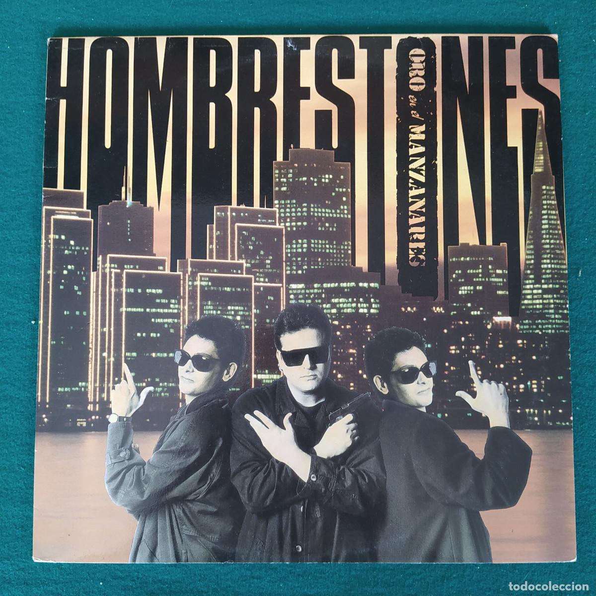 Discos de vinilo: Hombrestones &ndash; Oro En El Manzanares - Foto 1