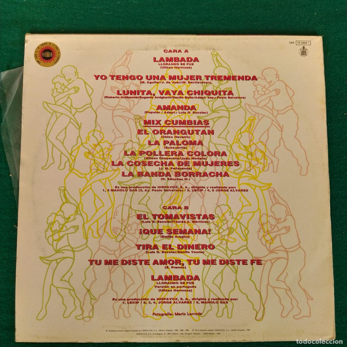 Discos de vinilo: Paolo Salvatore &ndash; Lambada - Foto 2