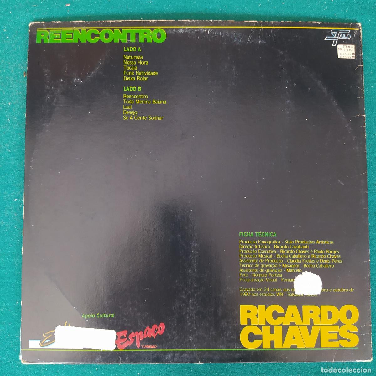 Discos de vinilo: Ricardo Chaves &ndash; Reencontro - Foto 2