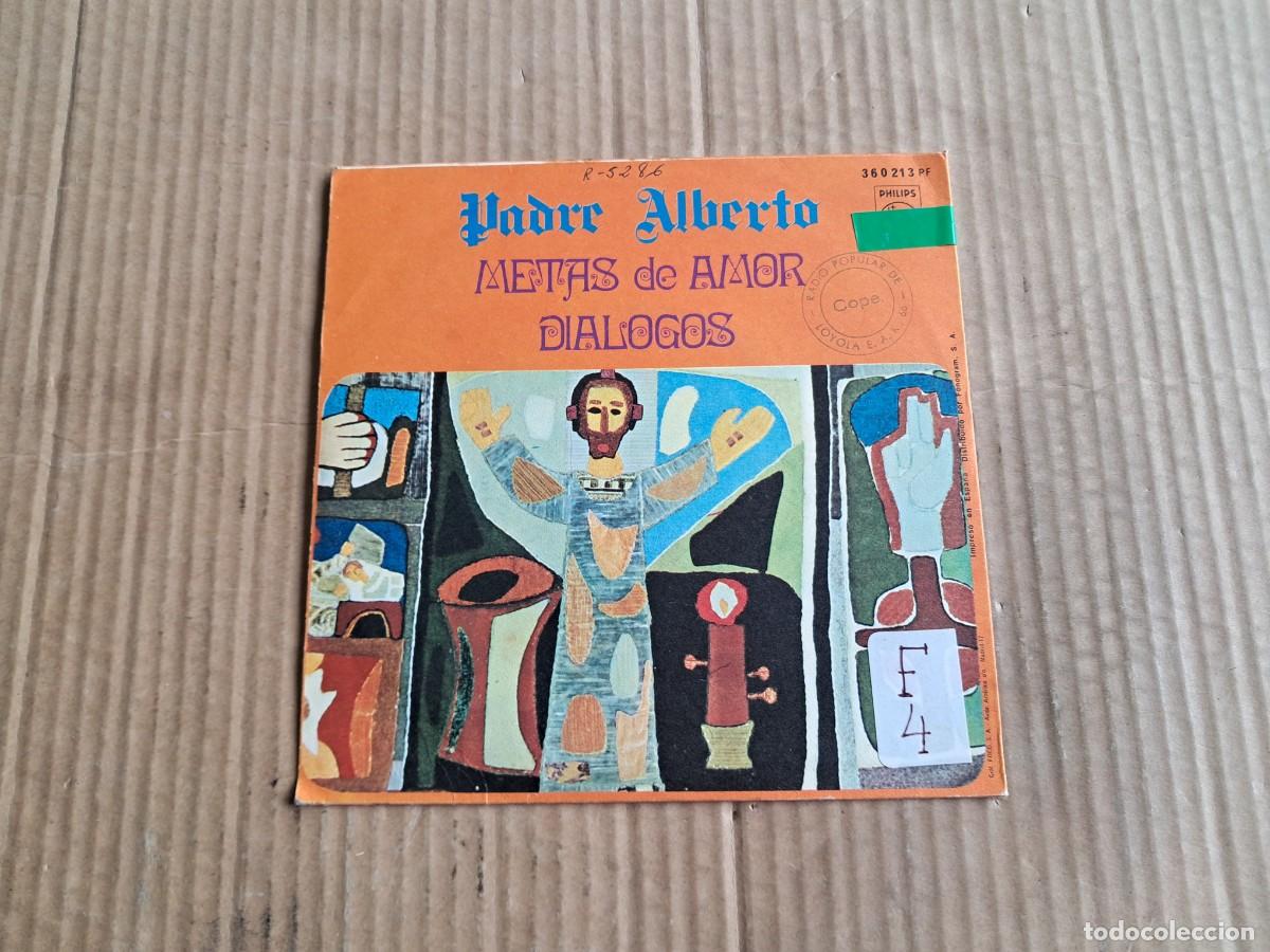 Discos de vinilo: PADRE ALBERTO - METAS DE AMOR SINGLE 1968 - Foto 3