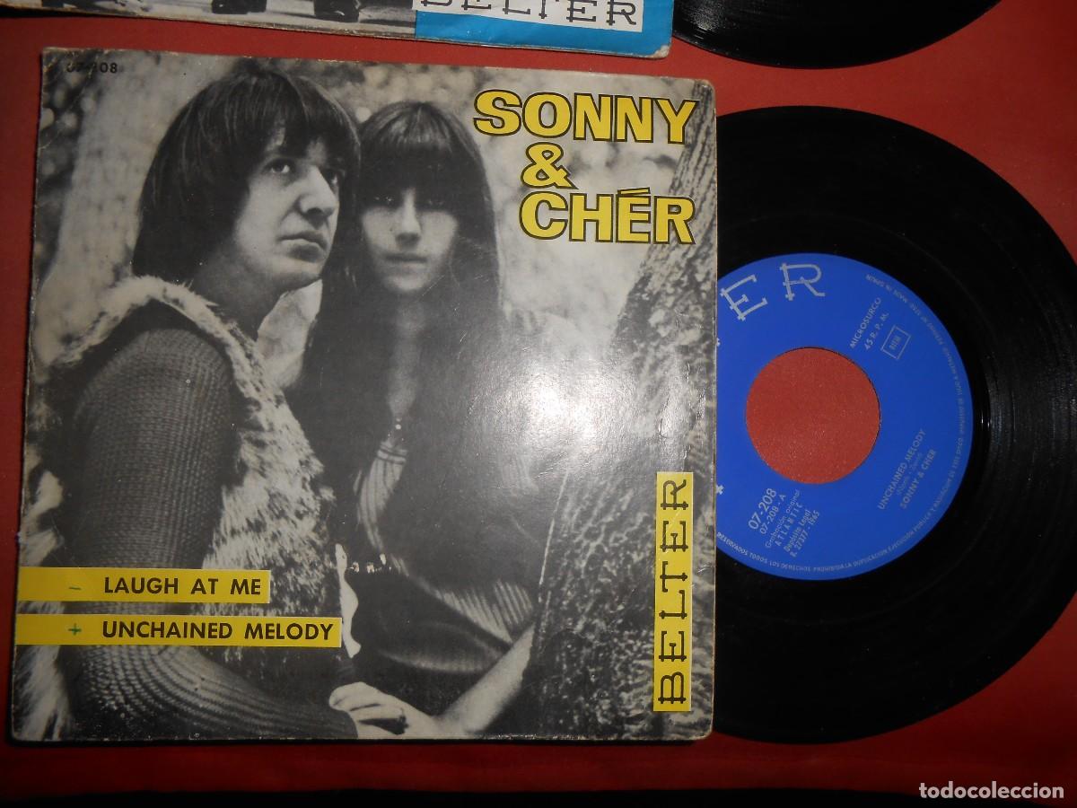 Discos de vinilo: Dos Singles SONNY & CHER--A&ntilde;o 1965 - Foto 3