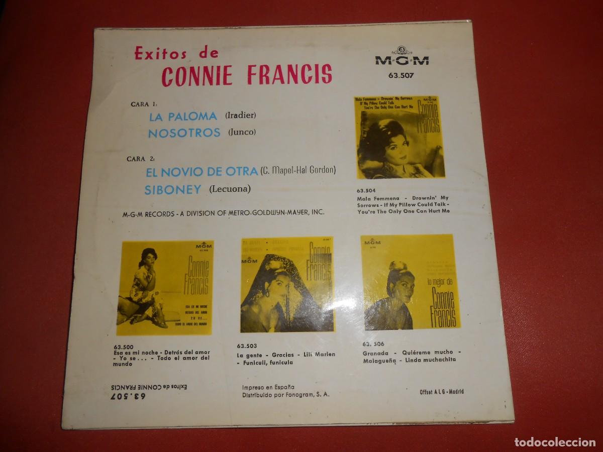 Discos de vinilo: Exitos de CONNIE FRANCIS - Foto 2