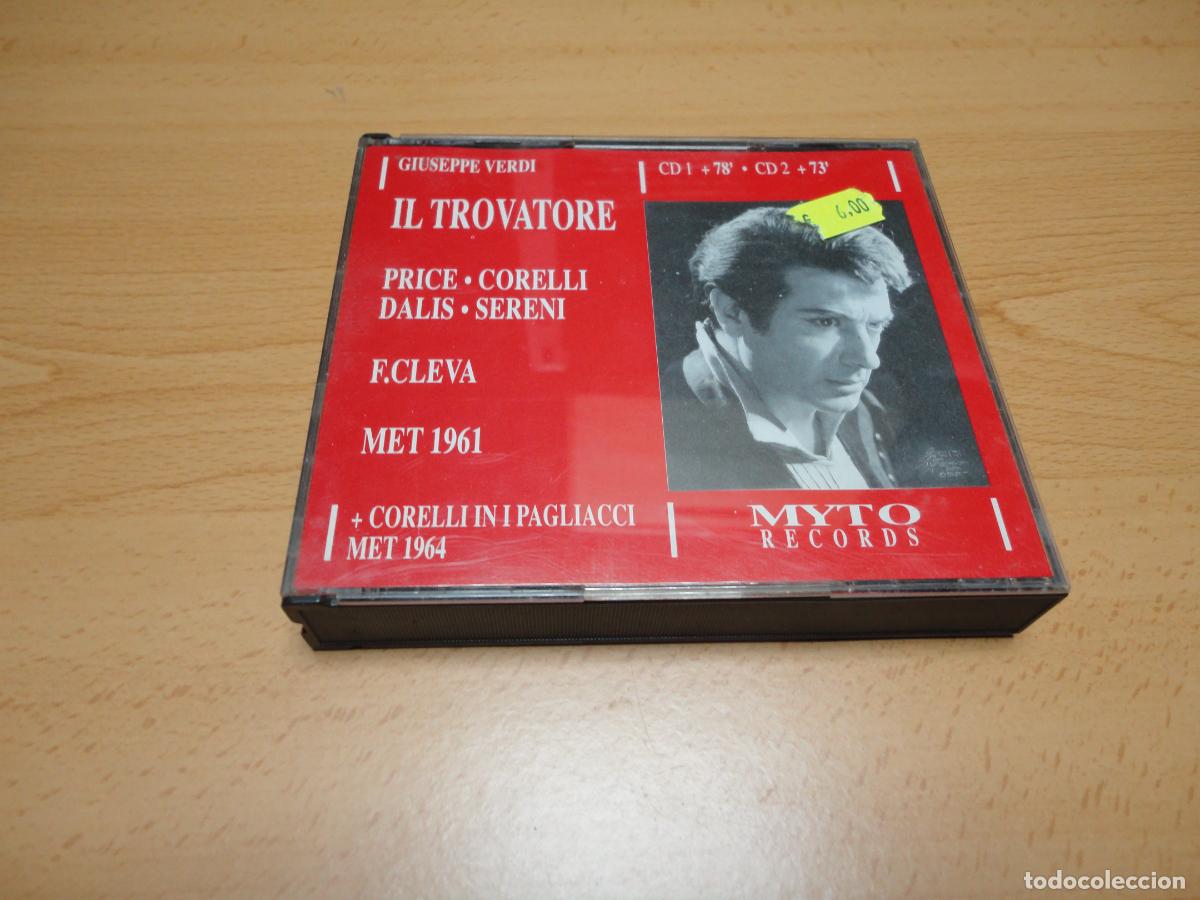 Discos de vinilo: Il Trovatore (Giuseppe Verdi) 2CDs - D1 - Foto 1