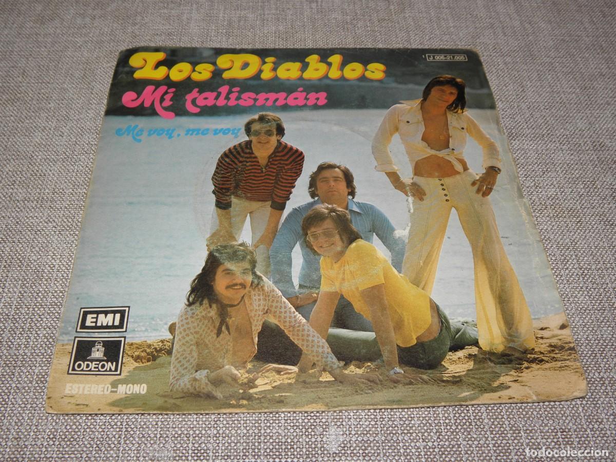 Discos de vinilo: LOS DIABLOS - MI TALISM&Aacute;N - SINGLE 1973 - Foto 1