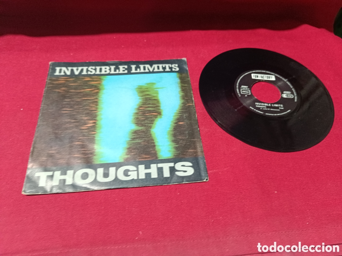 Discos de vinilo: INVISIBLE LIMITS THOUGHTS GERMANY - Foto 1