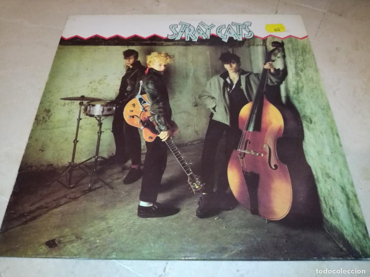 Discos de vinilo: STRAY CATS-EDICI&Oacute;N ESPA&Ntilde;OLA-ARISTA - Foto 1