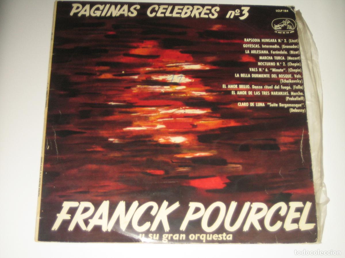 Discos de vinilo: DISCOFERTA - PAGINAS CELEBRES N&ordm;3 - Foto 1